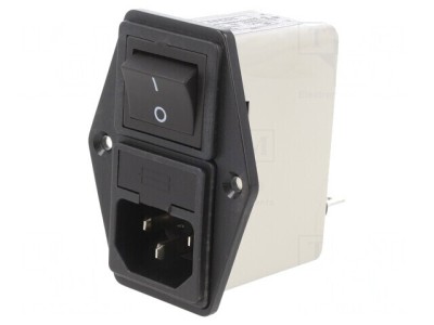 Filtru Anti-Interferențe Monofazat 250VAC 10A foto