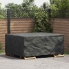VidaXL Husă pentru mobilier de exterior Negru 200 x 150 x 85 cm 600D 4105770