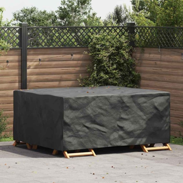 vidaXL Husă pentru mobilier de exterior Negru 200 x 160 x 70 cm 420D 4105763