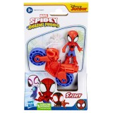 SPIDERMAN SET MOTOCICLETA SI FIGURINA SPIDEY 6CM, Hasbro