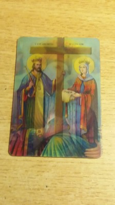 M3 C3 - Magnet frigider - Tematica religie - 2 - Imagine dubla foto