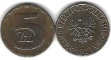 POLONIA 5 ZLOTI 1977