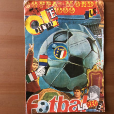 revista fotbal coppa del mondo nr. 1 1990 ole '90 CM italia cu poster romania