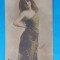 Portret de femeie - CP veche anii 1920 - domnisoara - model
