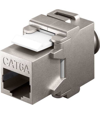 Keystone modul RJ45 CAT6A STP 22-26AWG pentru cablu 5-9 mm Goobay foto