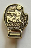 v630 INSIGNA PIN BOX PARLOV MILANO 1978 ITALIA SPORT 26 mm STARE EXCELENTA