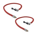 Cumpara ieftin Set 2 buc furtun de aer pentru pompe de umflat, 50 cm