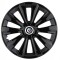Set 4 Capace Roti Autohelix MSA&reg; potrivite jantelor de 14 inch, pentru Bmw Nou model Delta Black