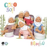 Papusa Nines D&#039;Onil, Colectia Coco Soft, cu miros de vanilie, 26 cm (2024)