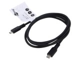 Cablu USB 3.2 USB C 1,5m 5Gbps negru Goobay