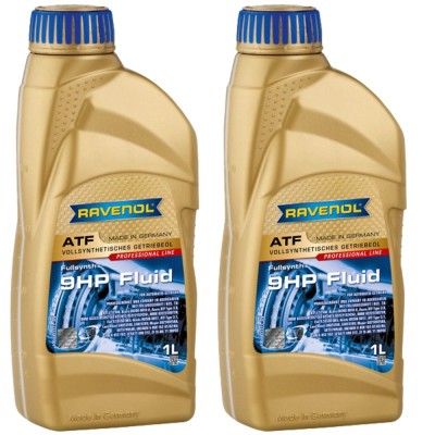 Pachet 2 litri ulei Ravenol ATF 9HP Fluid pentru transmisie automata foto