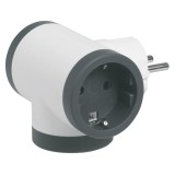 Adaptor 3 prize Legrand 694520 cu protectie copii