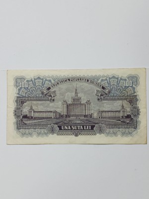romania bancnota 100 lei 1952 seria G11 826979 - 250 lei foto