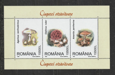 Romania 2003 - #1616A Ciuperci M/S 1v MNH foto