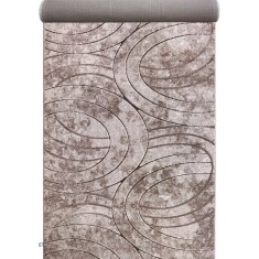 Traversa Covor, Fashion 32006, Bej / Maro, Latime 80 cm, Diverse Lungimi