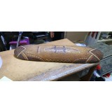 Clap Sticks &ndash; Redgum Crocodile Burnt vintage #Pel