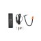 Compresor aer smart portabil digital LED 12V/70W, lanterna LED, functie setare oprire automata, accesorii incluse Cod: BK79823