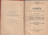 C. HAMANGIU - CODEX ROMANIAE ( 1926 )