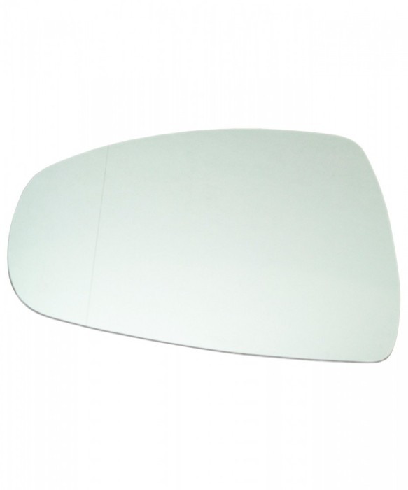 Geam oglinda Audi A1 (8x), 04.10-2001.2015, partea Stanga, culoare sticla , sticla asferica, cu incalzire, 8X0857535E