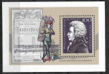 B0461 - Germania RF 1991 - Mozart bloc neuzat,perfecta stare