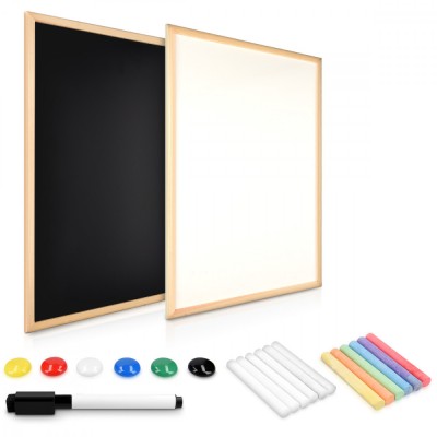 Tabla magnetica combinata cu creta Navaris, 60 x 40 cm, 46082.02 foto