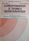 CORESPONDENTA SI TEHNICA SECRETARIATULUI. MANUAL PENTRU LICEE ECONOMICE-ABELA HASCAL, LUCRETIA PREOTESIU-248368