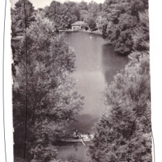 CP Craiova - Vedere din Parcul poporului, RPR, circulata 1963