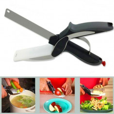 Cutit pentru bucatarie multifunctional Smart Cutter 2 in 1 foto