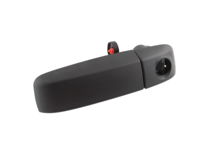 Maner usa exterior Fiat Panda (169), 09.2003-12.2012, montare fata, stanga, negru / texturt, RapidAuto