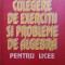 CULEGERE DE EXERCITII SI PROBLEME DE ALGEBRA PENTRU LICEE-I. STAMATE, I. STROIAN-207182