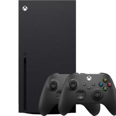 Consola Microsoft Xbox Series X 1TB, negru + 2 Controllere Second-Hand SH