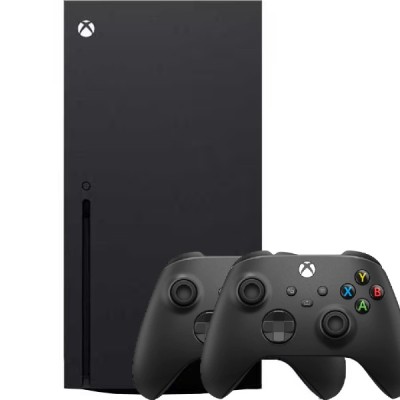 Consola Microsoft Xbox Series X 1TB, negru + 2 Controllere Second-Hand SH foto
