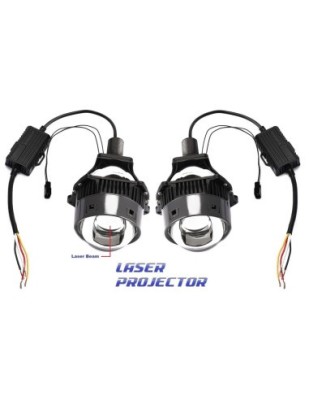 Lupe Bi Led LASER Auto 3&amp;quot; putere 60W luminozitate 10.000 Lumeni 5500k 12V P1-Pro Z100 foto