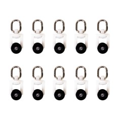 Aproape nou: Set 10 inele PNI PT923I pentru sina perdea, draperie PNI PT923 foto