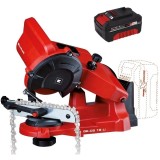 Einhell GE-CS 18 Li PXC - Masina de ascutit lanturi + Acumulator Li-Ion 18 V 4 Ah