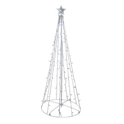 Pom luminos decorativ, Flippy, 480 Led, lumina colorata+flash, 1.8 M foto