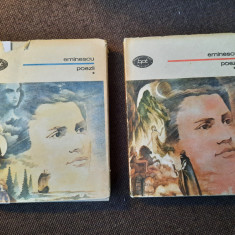 Mihai Eminescu - Poezii (2 volume) 2 VOLUME CARTONATE