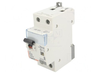 &amp;Icirc;ntrerupător RCBO 16A 30mA 2P 230V IP20 foto
