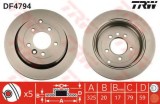 Disc frana LAND ROVER DISCOVERY III (LA, TAA) (2004 - 2009) TRW DF4794