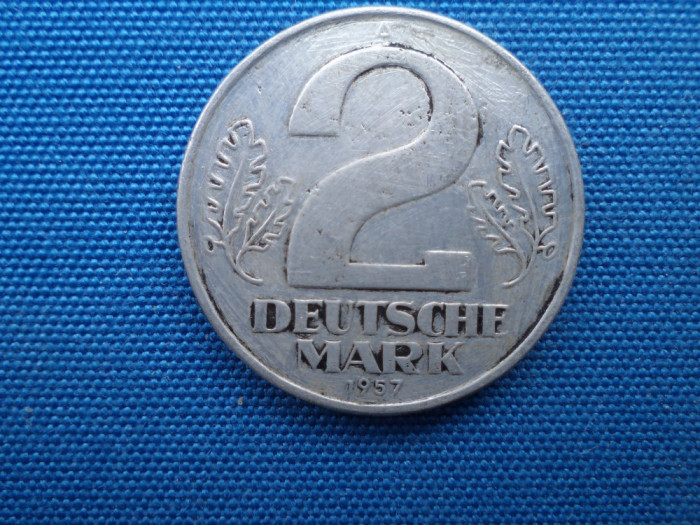 2 DEUTSCHE MARK 1957 / RDG