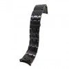 Bratara de ceas Neagra din Otel Inoxidabil - Capete Curbate - 24mm - WZ3784, Time Veranda