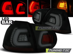 Stopuri LED VW GOLF 5 10.03-09 Negru Fumuriu LED BAR foto