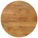 vidaXL Blat de masă rotund, &Oslash; 70x3,8 cm, lemn masiv de mango brut