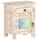 vidaXL Noptieră, 40x30x50 cm, lemn de acacia nefinisat