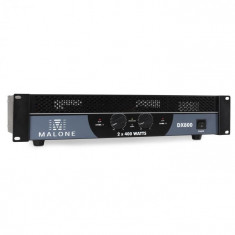 Malone DX800, amplificator punte PA, 800 W foto