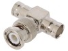 Adaptor T BNC 50&Omega; PTFE