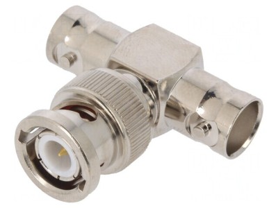Adaptor T BNC 50&amp;Omega; PTFE foto