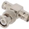 Adaptor T BNC 50&Omega; PTFE