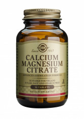 CALCIUM MAGNESIUM CITRATE 50tablete, Solgar foto