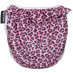 T-TOMI Diaper Swimwear Pink Gepard scutece lavabile tip slip de înot 5 - 15 kg 1 buc